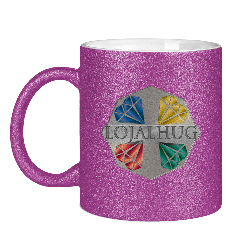 Glitzertasse Lojalhug