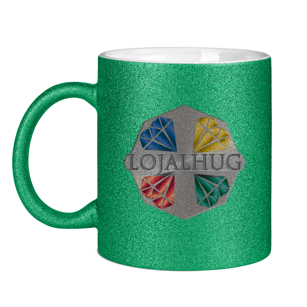 Glitzertasse Lojalhug