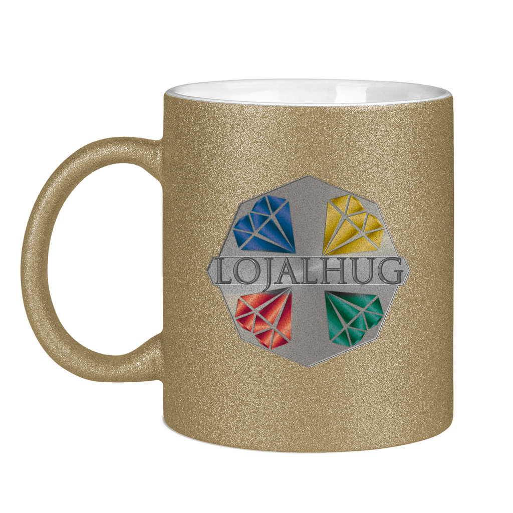 Glitzertasse Lojalhug