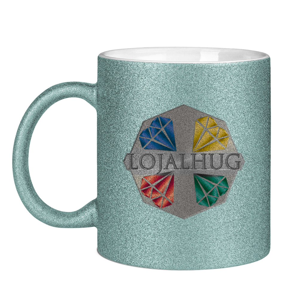 Glitzertasse Lojalhug