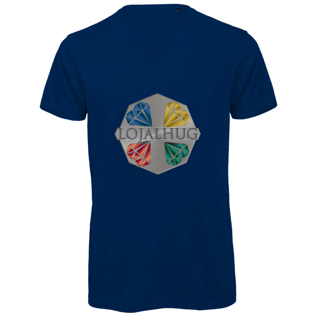 Herren Premium Bio V-Neck T-Shirt Lojalhug