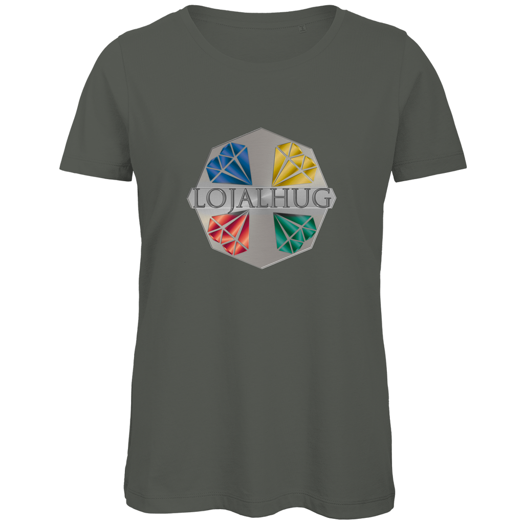 Damen Premium Bio T-Shirt Lojalhug