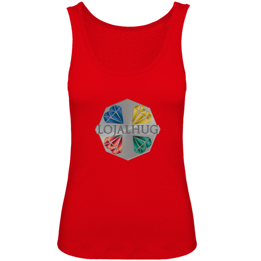 Damen Premium Organic Tank Top Lojalhug