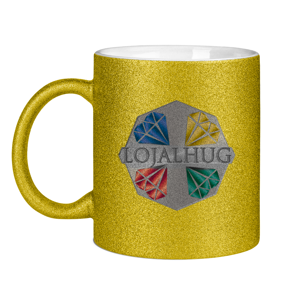 Glitzertasse Lojalhug