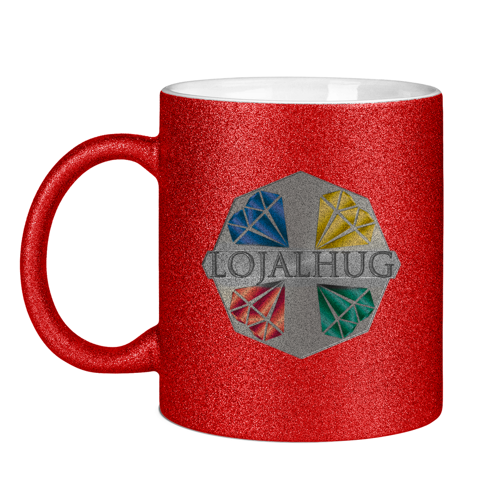 Glitzertasse Lojalhug