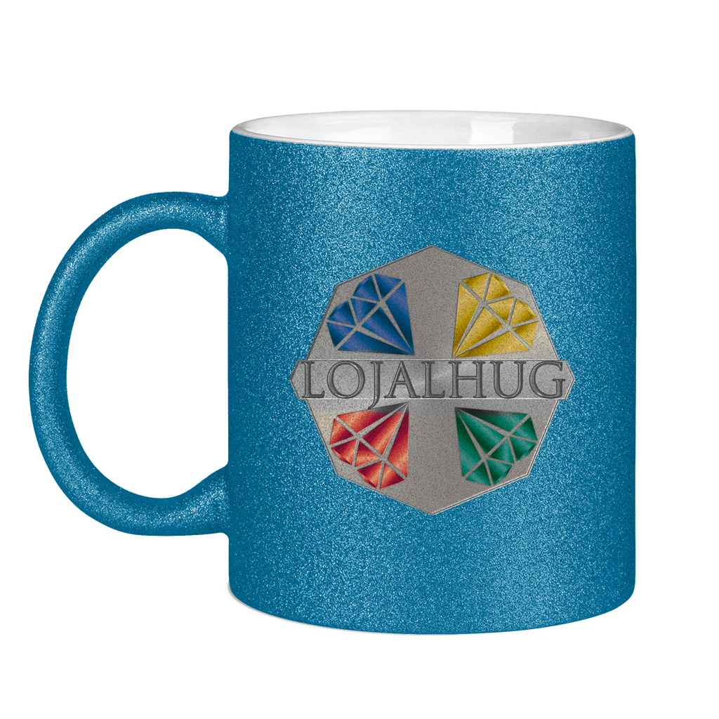 Glitzertasse Lojalhug