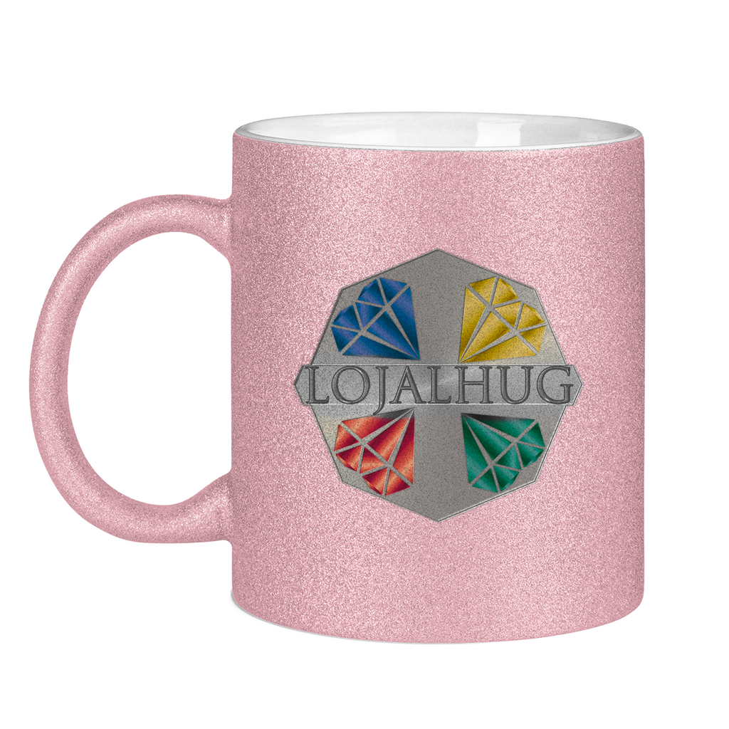 Glitzertasse Lojalhug